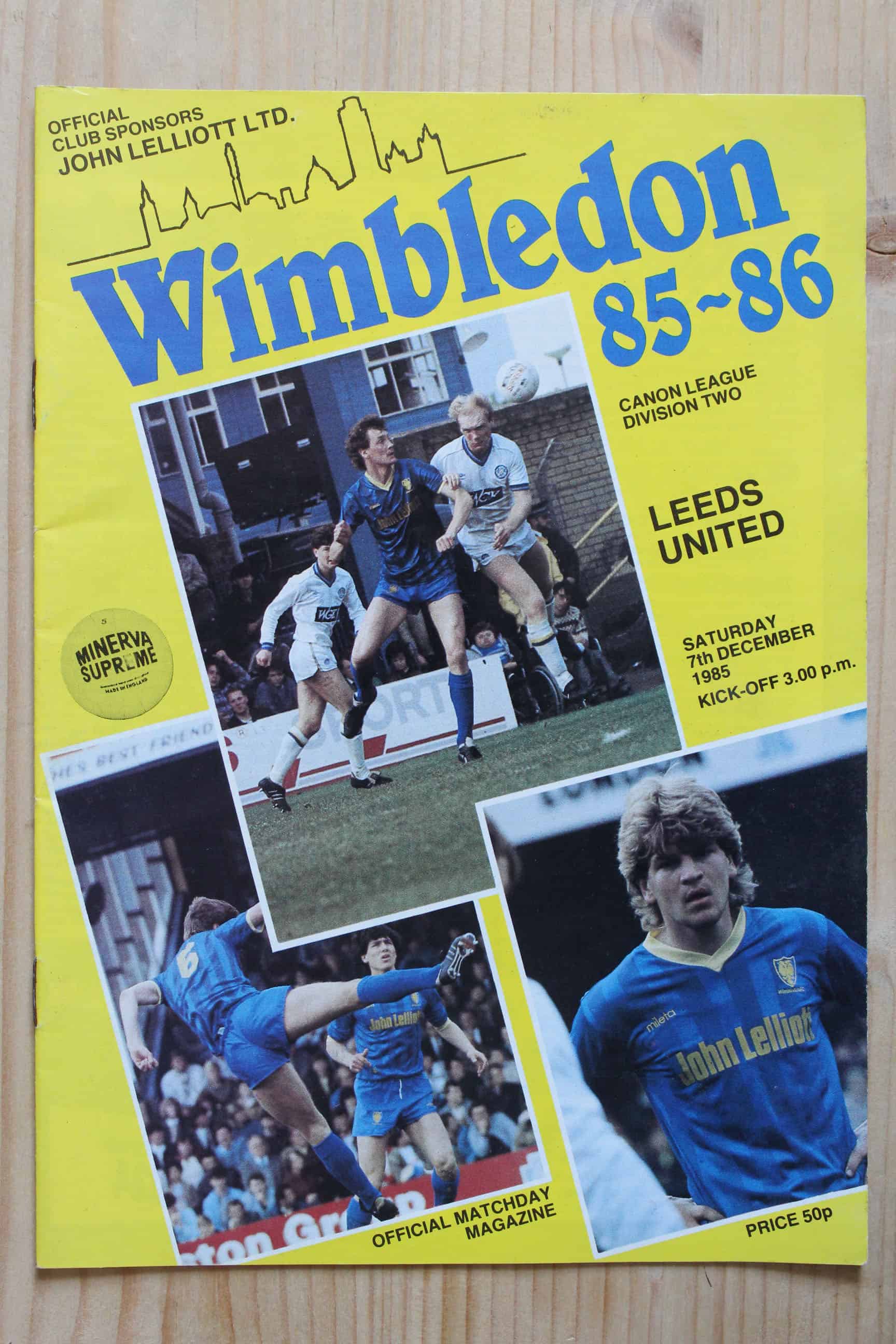 Wimbledon v Leeds United FC